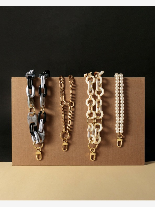 Anne Klein Пластмасова верижка за кръст за мобилен телефон Anne Klein WK4028GPIV