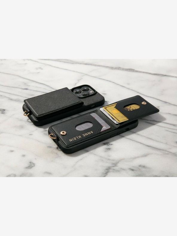 Anne Klein Черен капак Anne Klein за iPhone 14 Pro