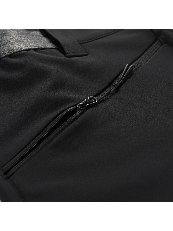 ALPINE PRO Мъжки бързосъхнещи панталони ALPINE PRO RAMEL черни