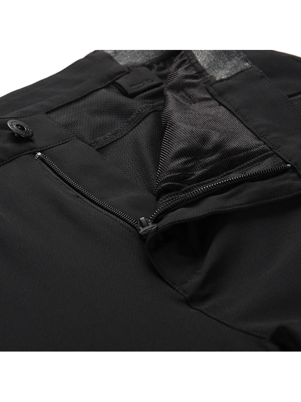 ALPINE PRO Мъжки бързосъхнещи панталони ALPINE PRO RAMEL черни