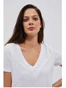Moodo Бяла дамска тениска Moodo