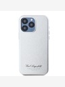 Karl Lagerfeld Заден капак RSG за iPhone 15 Pro Max Grey Karl Lagerfeld