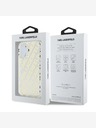 Karl Lagerfeld Karl Lagerfeld IML Галванично повтарящо се лого заден капак за iPhone 16 Gold