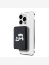 Karl Lagerfeld Карл Лагерфелд Релефна глава на K&CH MagSafe Powerbank 5000mAh Black