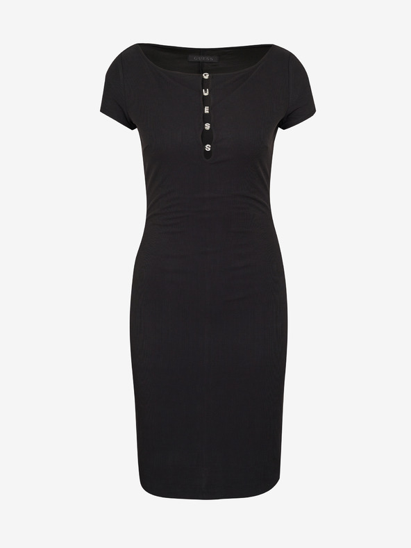 Guess Черна дамска рокля Guess