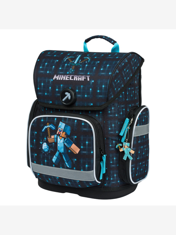 BAAGL  Ergo Minecraft Blue Axe Ученическа раница
