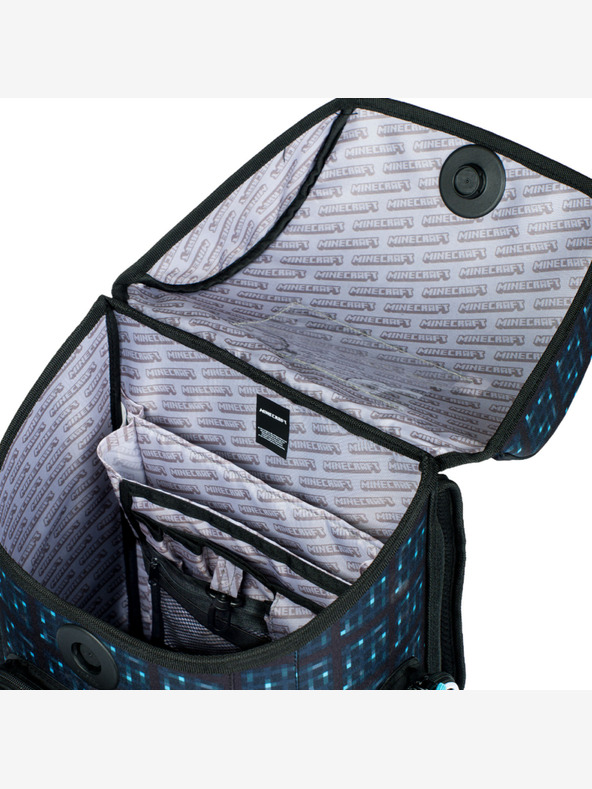 BAAGL  Ergo Minecraft Blue Axe Ученическа раница