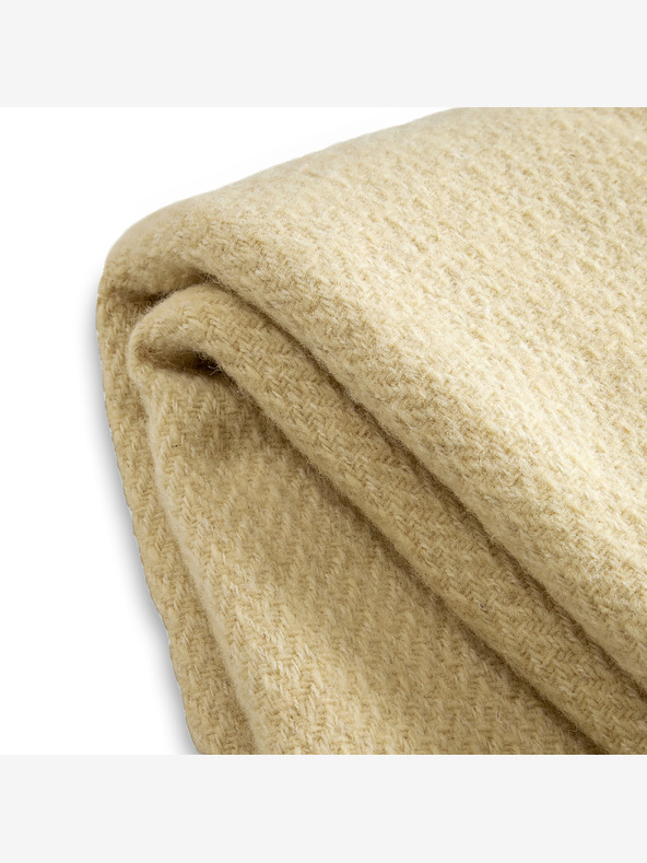 Balkanova Вълнено хвърляне Karandila VII - бяло, небоядисано