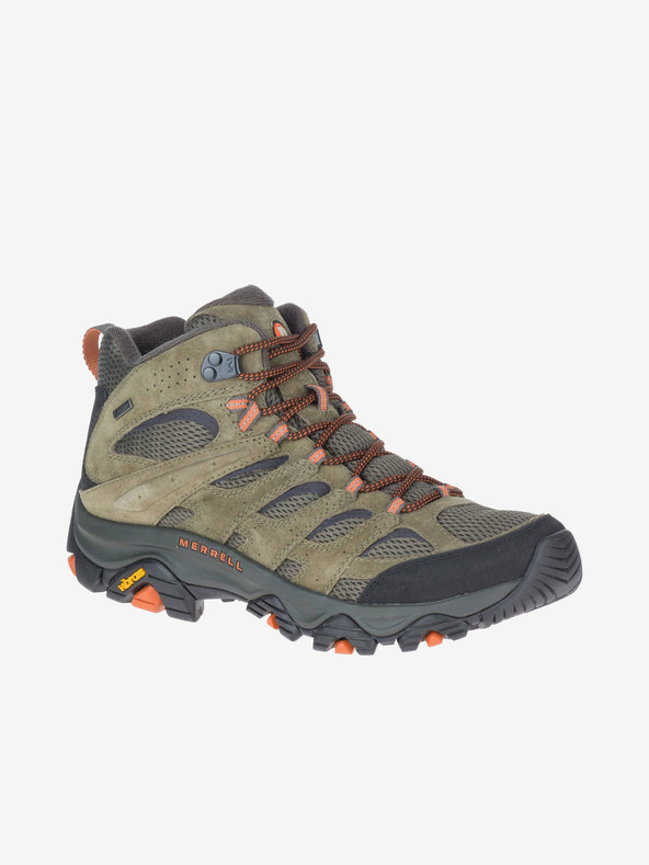 Merrell Зелени мъжки маратонки за открито с глезена MERRELL Moab 3 Mid GTX