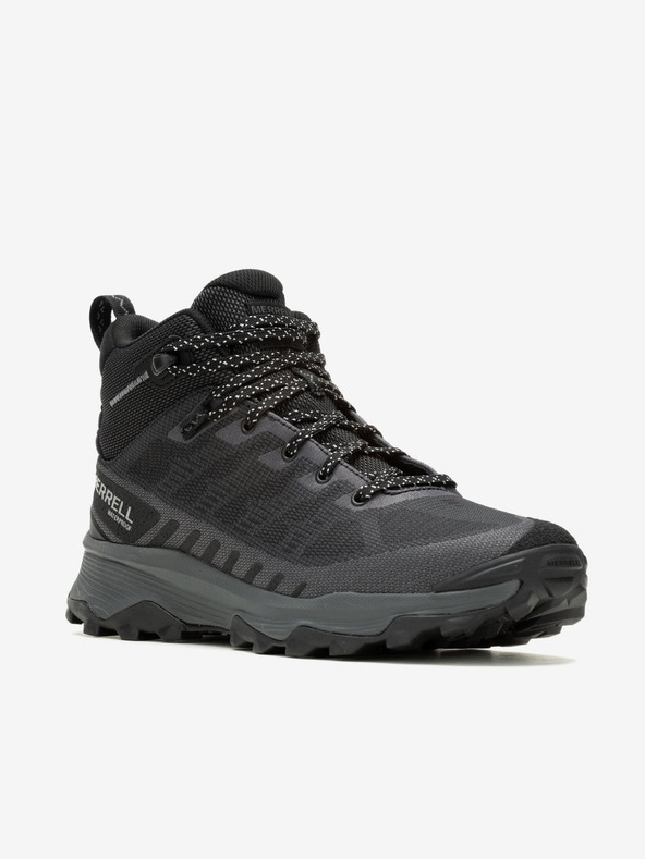Merrell Черни мъжки маратонки за открито MERRELL Speed Eco Mid Waterproof