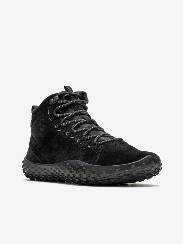 Merrell Черни мъжки спортни обувки MERRELL Wrapt Mid Waterproof