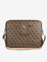 Guess Guess PU 4G Metal Logo чанта за тефтер 15/16 Brown"