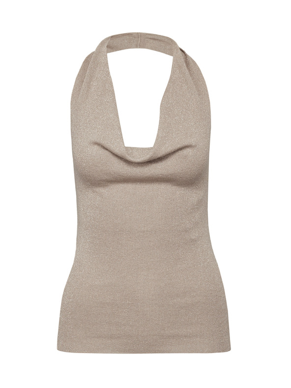 Orsay Златна дамска блуза с деколте ORSAY