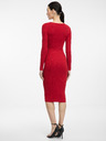 Orsay Червена дамска миди рокля ORSAY