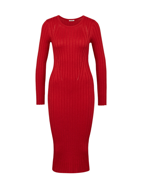 Orsay Червена дамска миди рокля ORSAY