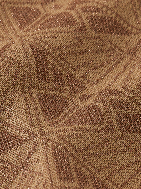 Scotch & Soda Кафяв дамски шарен пуловер Scotch & Soda