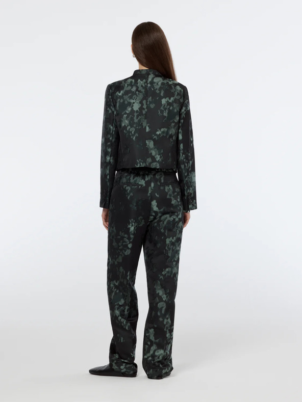 Scotch & Soda Зелено и черно шарено дамско яке Scotch & Soda