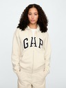 GAP Суитшърт с цип и лого на Gap