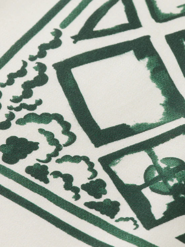 Scotch & Soda Зелена и кремава дамска риза с шарки Scotch & Soda