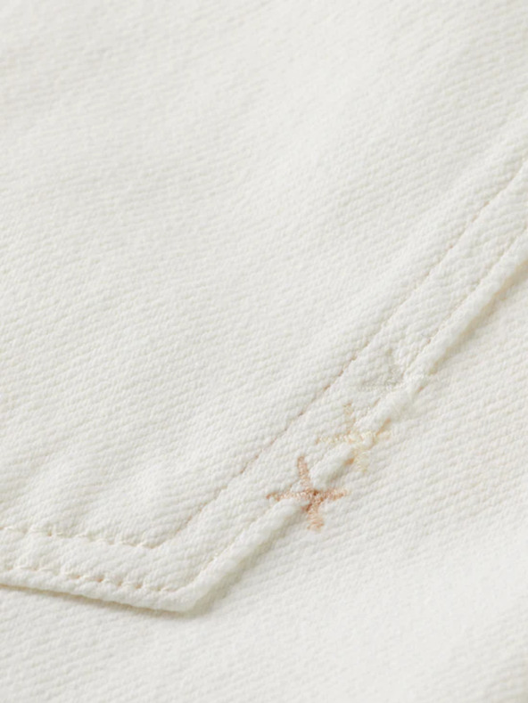 Scotch & Soda Бели дамски дънки с широки крачоли Scotch & Soda