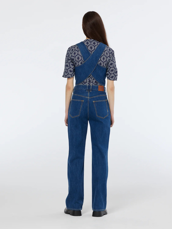 Scotch & Soda Scotch & Soda синя дамска дънкова жилетка