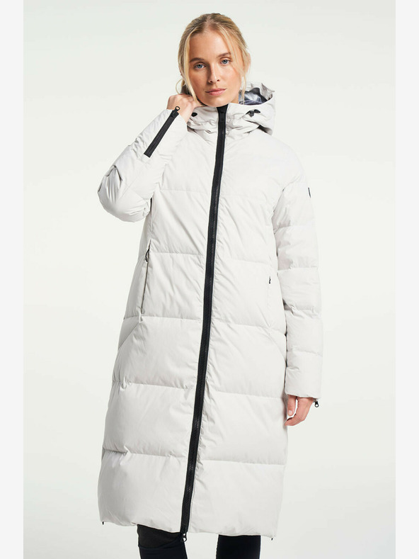 Tenson Дамско зимно палто TENSON Shanna Down Coat W Light Grey