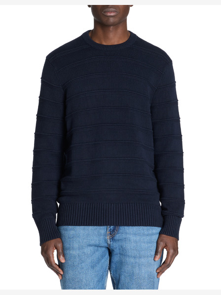 Celio Тъмносин мъжки пуловер Celio Leaaron