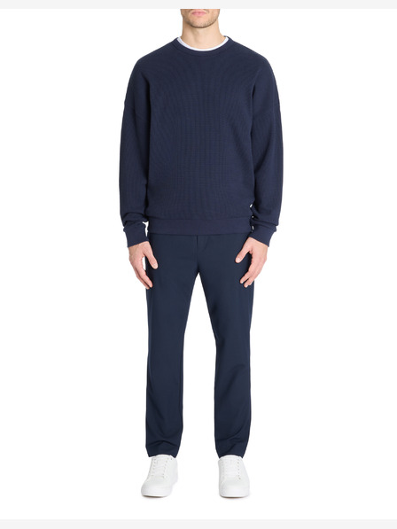 Celio Тъмносин мъжки пуловер Celio Lecrewwaff