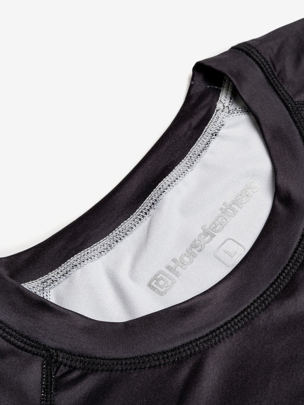 Horsefeathers Термотениска Riley - черна, размер L HORSEFEATHERS