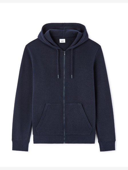 Celio Тъмносин мъжки суитчър с качулка и цип Celio Fethree