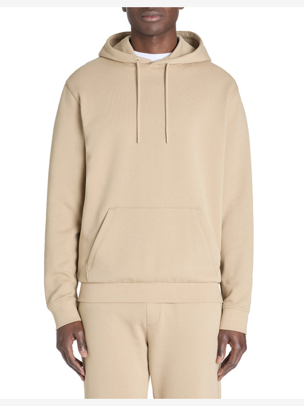 Celio Бежова мъжка тениска с качулка Celio Fesix