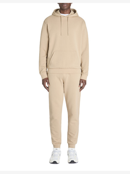 Celio Бежова мъжка тениска с качулка Celio Fesix