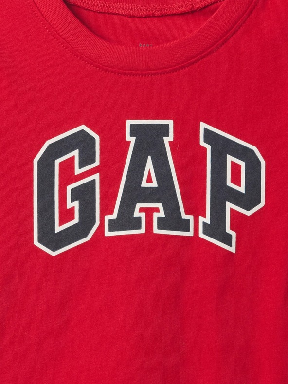 GAP Бебешка тениска с лого Americana GAP