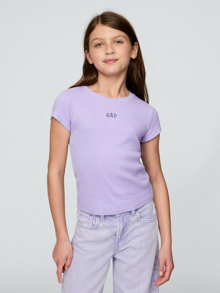 GAP Бебешка тениска с ребра GAP