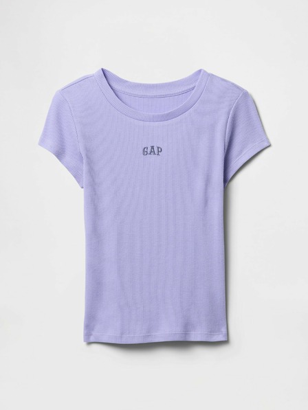 GAP Бебешка тениска с ребра GAP