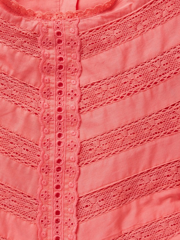 GAP Бебешка рокля с дантела GAP