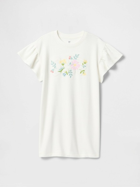 GAP Детски овърсайз суитшърт Рокля GAP