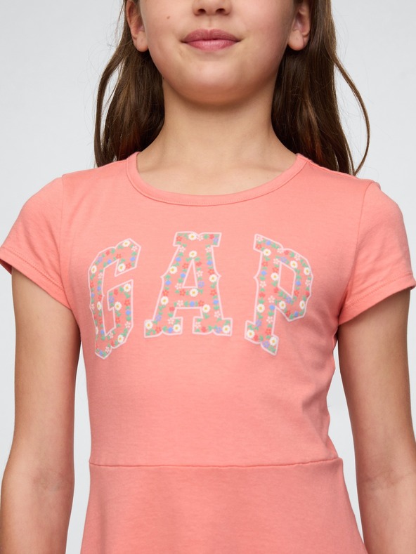 GAP Детска рокля с логото на GAP