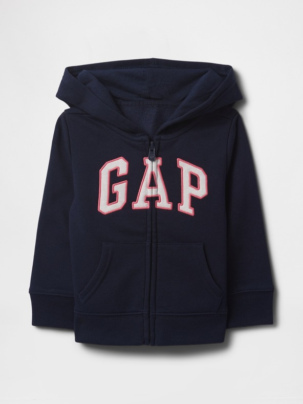 GAP Бебешки суитшърт с логото на GAP