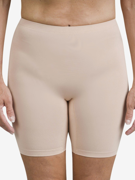 Bellinda Бежови дамски чорапи Bellinda BAMBUS COMFORT SHORTS