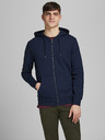 Jack & Jones Тъмно синя основна блуза с качулка Jack & Jones