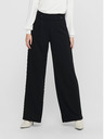 Jacqueline de Yong Черни дамски панталони с широки крачоли JDY Geggo