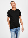 Jack & Jones Черна основна тениска Jack & Jones Basic