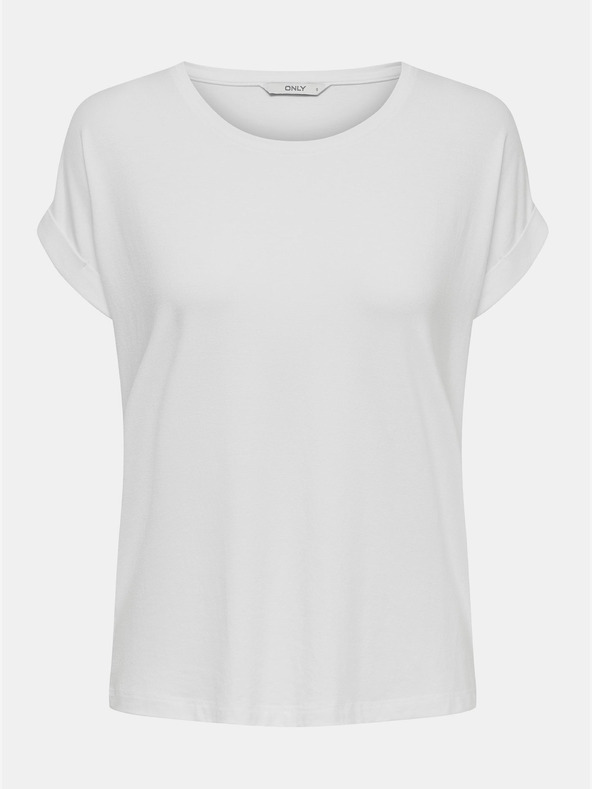 ONLY Бяла основна тениска ONLY Moster