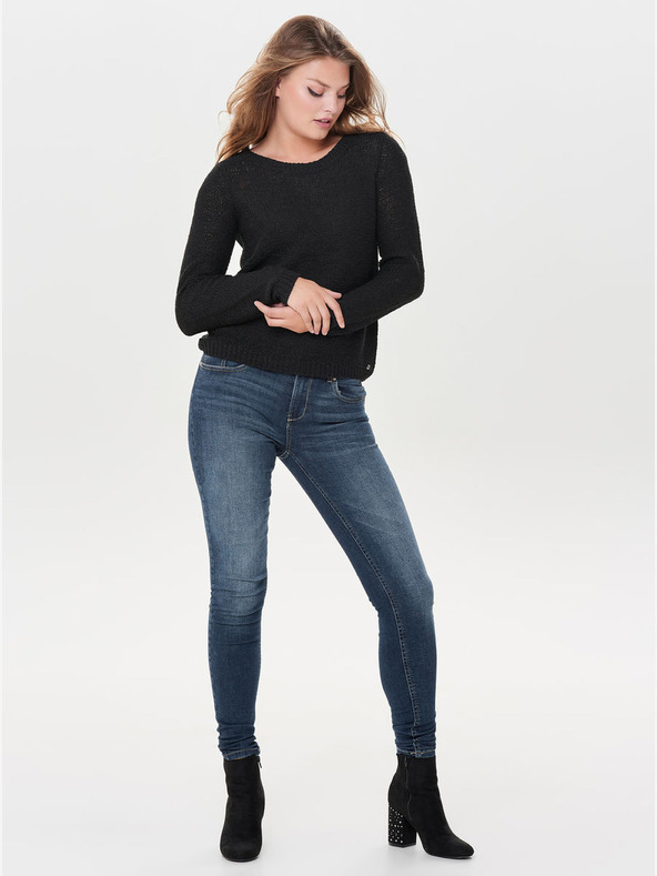 ONLY Черен пуловер ONLY Geena