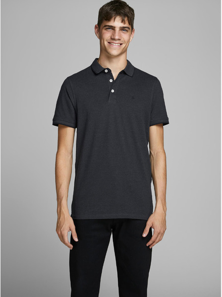 Jack & Jones Тъмно сива поло блуза Jack & Jones Paulos