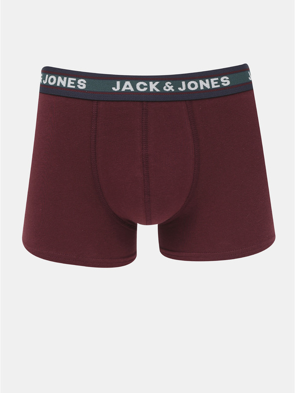 Jack & Jones Комплект от пет боксерки в зелено и сиво Jack & Jones Oliver