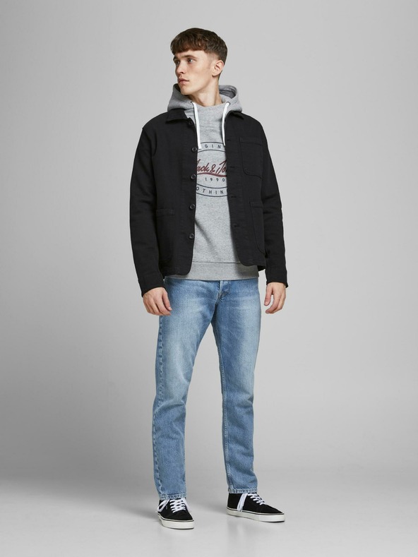 Jack & Jones Светлосини дънки с права кройка Jack & Jones Chris