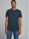 Jack & Jones Тъмносиня основна тениска Jack & Jones Organic