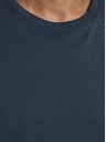 Jack & Jones Тъмносиня основна тениска Jack & Jones Organic